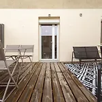 101 Chanzy - T1 Art Deco -terrasse - Gare - Centre Le Mans