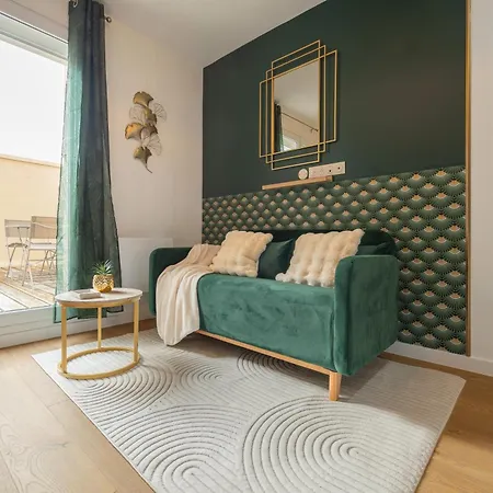 101 Chanzy - T1 Art Deco -terrasse - Gare - Centre Διαμέρισμα