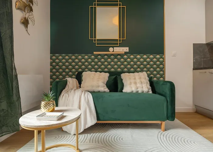 101 Chanzy - T1 Art Deco -terrasse - Gare - Centre * Le Mans